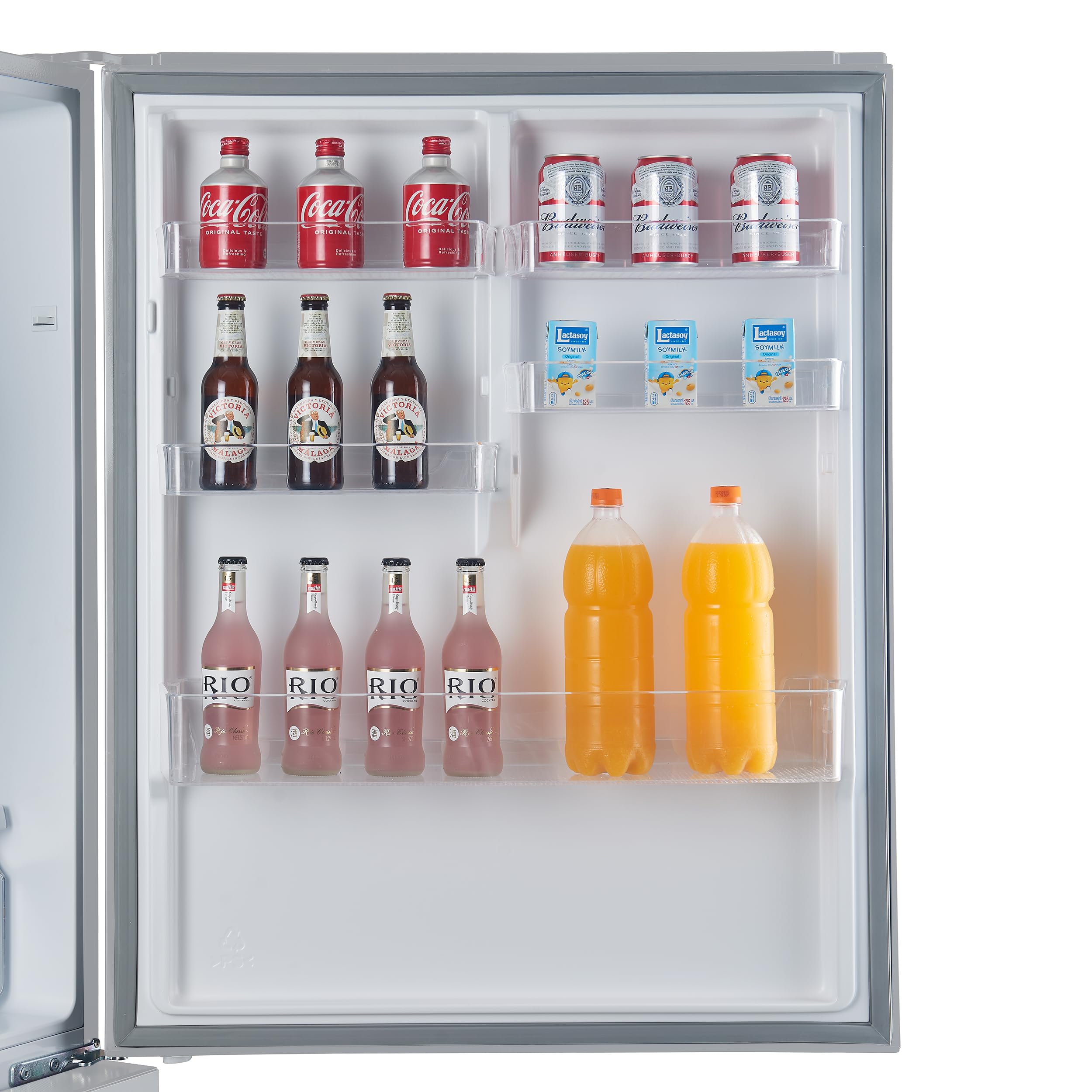 Forno Milano 62-Inch 2-Piece Freestanding Refrigerator With Dual Bottom Freezers 34.4 Cu.Ft Touch Control Ice Maker – Stainless Steel on Fridge.com - View 4