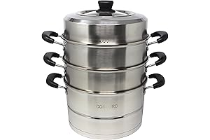 CONCORD Extra Large Steamer Pot for Healthy Cooking