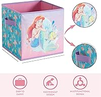 Vista 143 de Idea Nuova Marvel Avengers - Juego de dos espaciosos cubos de almacenamiento plegables, 10 x 10 pulgadas, Avengers / gris