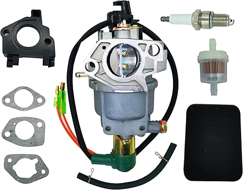Carburador apto para Powerhorse DF7000 DFD7000 7000ES 9000ES 420CC DJ190N Generador Enngine con kit de filtro de aire disponible en Yaxa Colombia