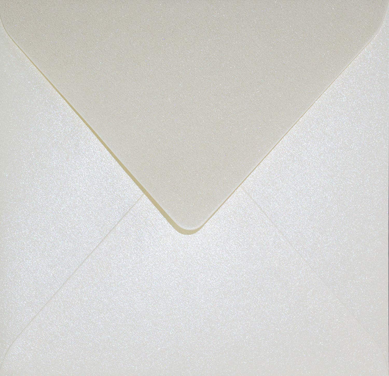25 Enveloppes Carrées 153x153 Mm Aster Metallic Gold Ivory – Papier Nacré Brillant Métallisé, Idéales Pour Mariages, Anniversaires Et Invitations Chic
