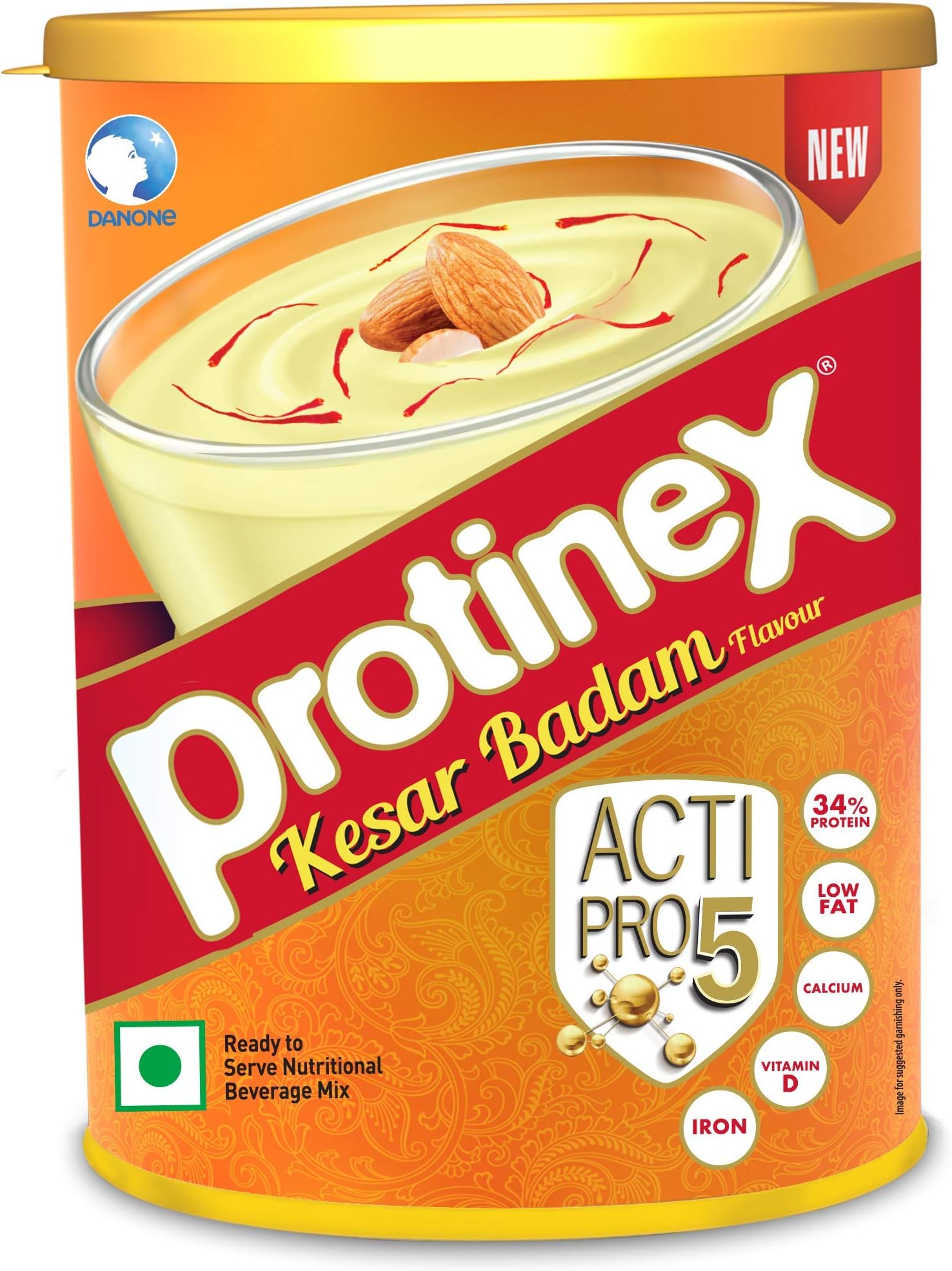 Protinex Kesar Badam with Actipro5 for Good Muscle Health, 250g