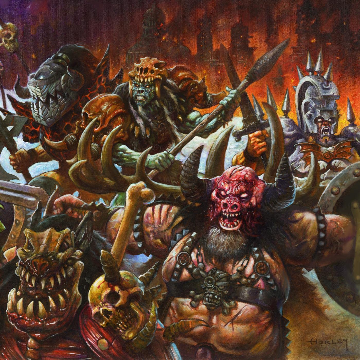 Gwar The New Dark Ages (black/gold Marble Vinyl) LP New 853288003030