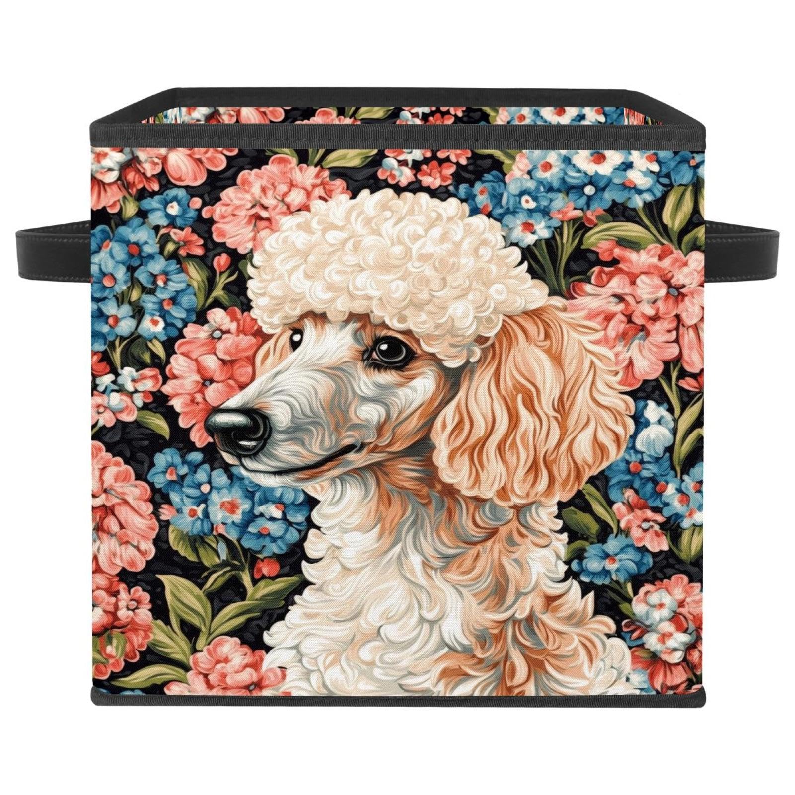 Boîte de rangement caniche pour organiser les vêtements