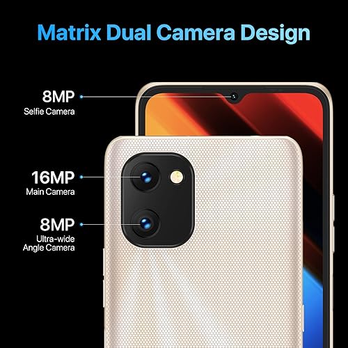 Miniatura 4 de UMIDIGI Power 7S - Teléfono celular, 4 GB+64 GB 6150 mAh batería desbloqueada con pantalla completa de 6.7 pulgadas + teléfono inteligente Android