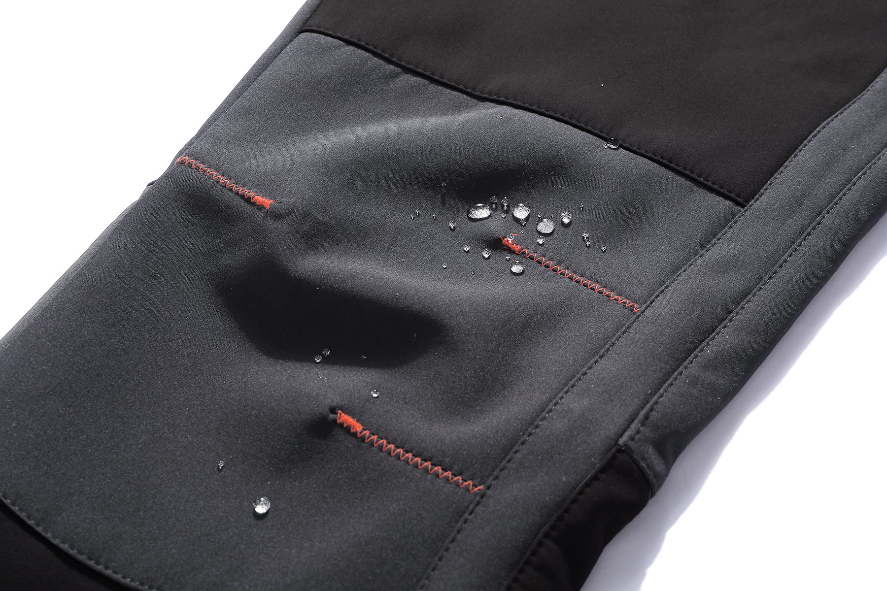 BenBoy Pantaloni Trekking Uomo Invernali Impermeabile Pantaloni da Sci Neve Arrampicata Escursionismo Caldo Pantaloni Softshell Outdoor