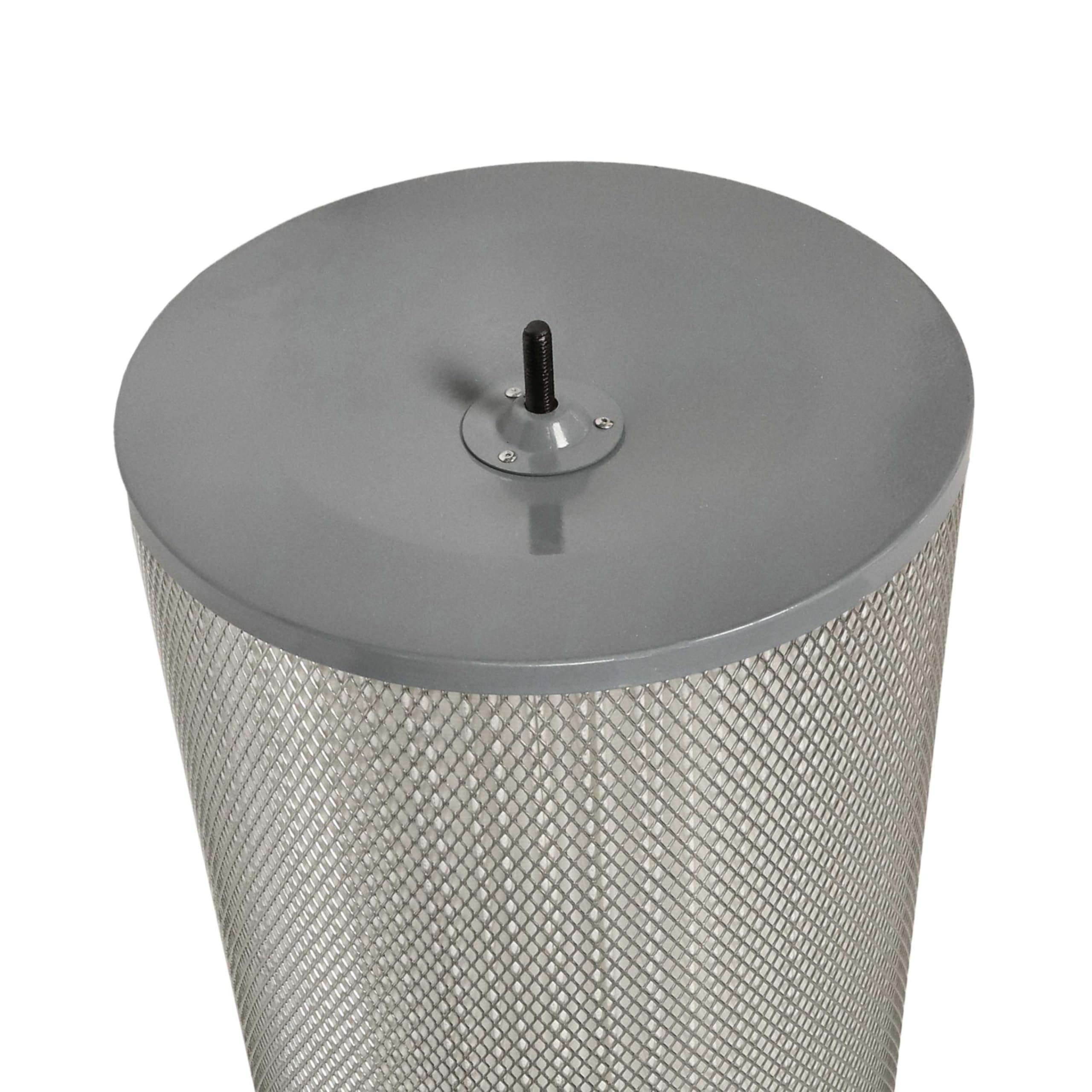vhbw 2x Feinstaubfilter Ersatz für Holzmann ABSFF850 für Absauganlage | Feinstaub-Filterpatrone mit Reinigungsbürste