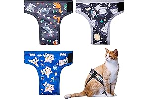 Reusable Cat Diapers For Spraying Accidents