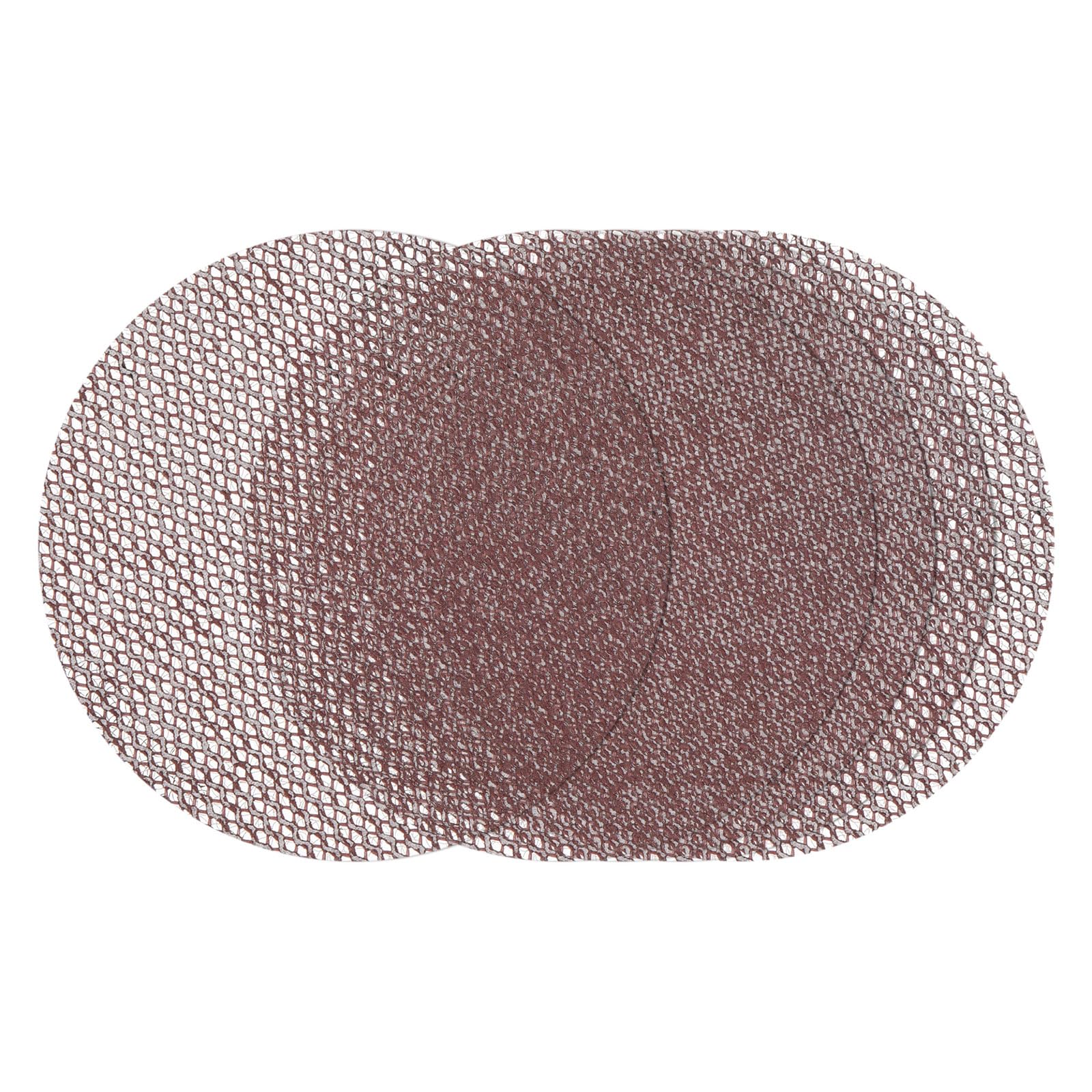 Kozelo 3 Pcs Grid Sanding Discs 50 mm 320 Grit Hook and Loop Orbital Sandpaper Suitable for Drywall Sander Wood Metal Furniture