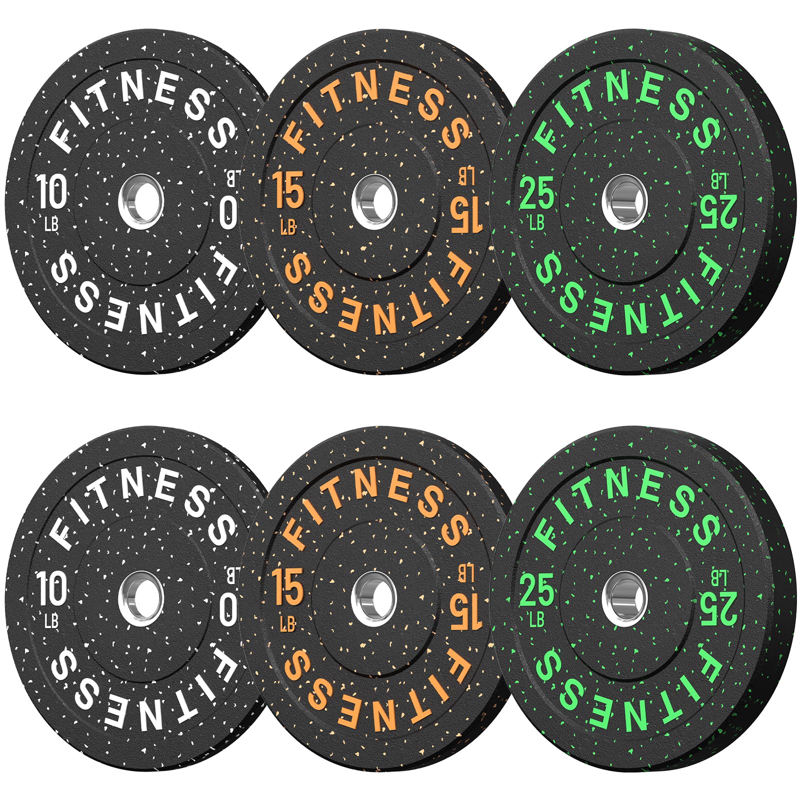 HANDBODE 2-Inch High-Bounce Bumper Plates