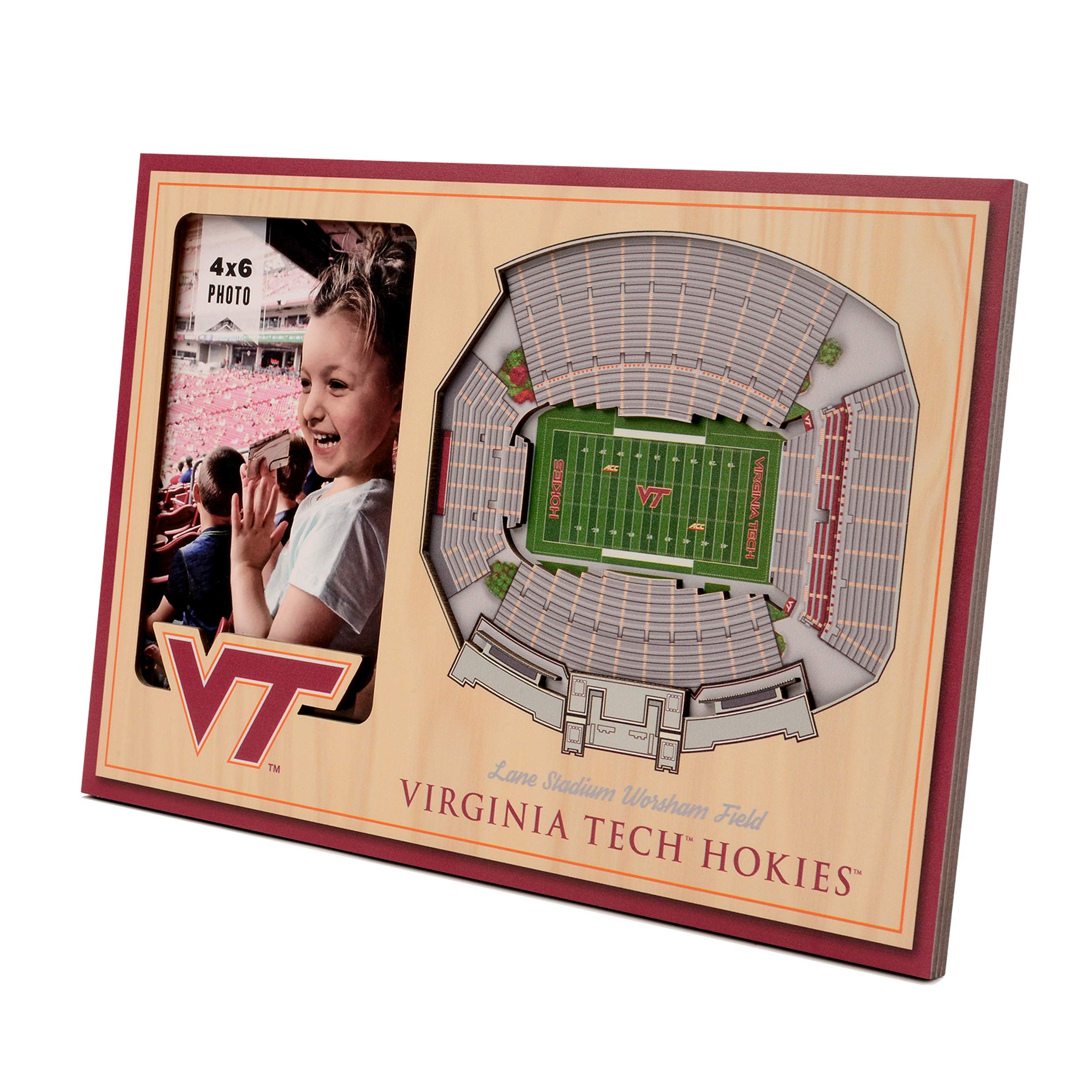 NCAA 3D StadiumView Picture Frame