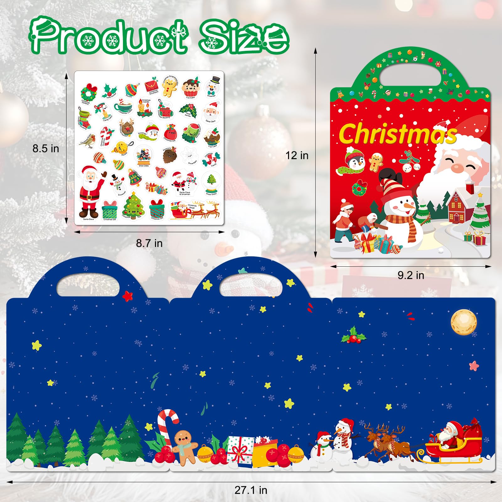 Christmas Window Stickers for Children - Image 3