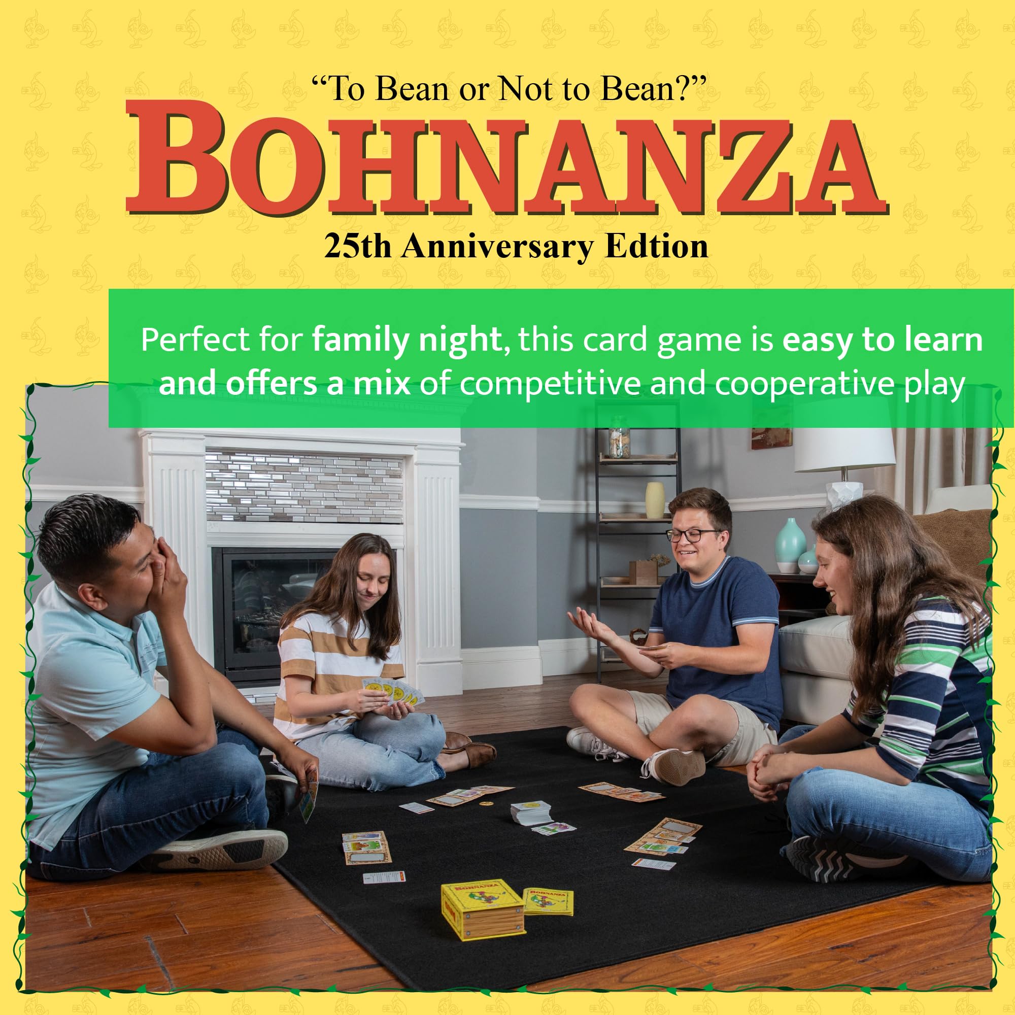 AMIGO Games Bohnanza 25th Anniversary Edition Classic Card Game - Plant & Harvest Your Beans in This Exciting Strategic Game That is Fun for The Whole Family - for Kids & Adults Ages 12 & Older - Image 2