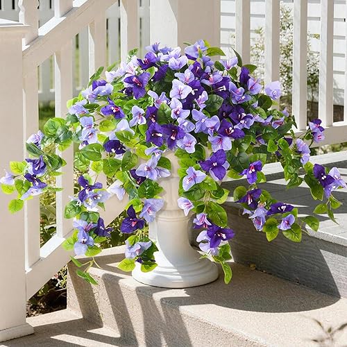 Faux Bougainvillea Artificial Flowers Plants for Outdoor Spring Summer Decoration,