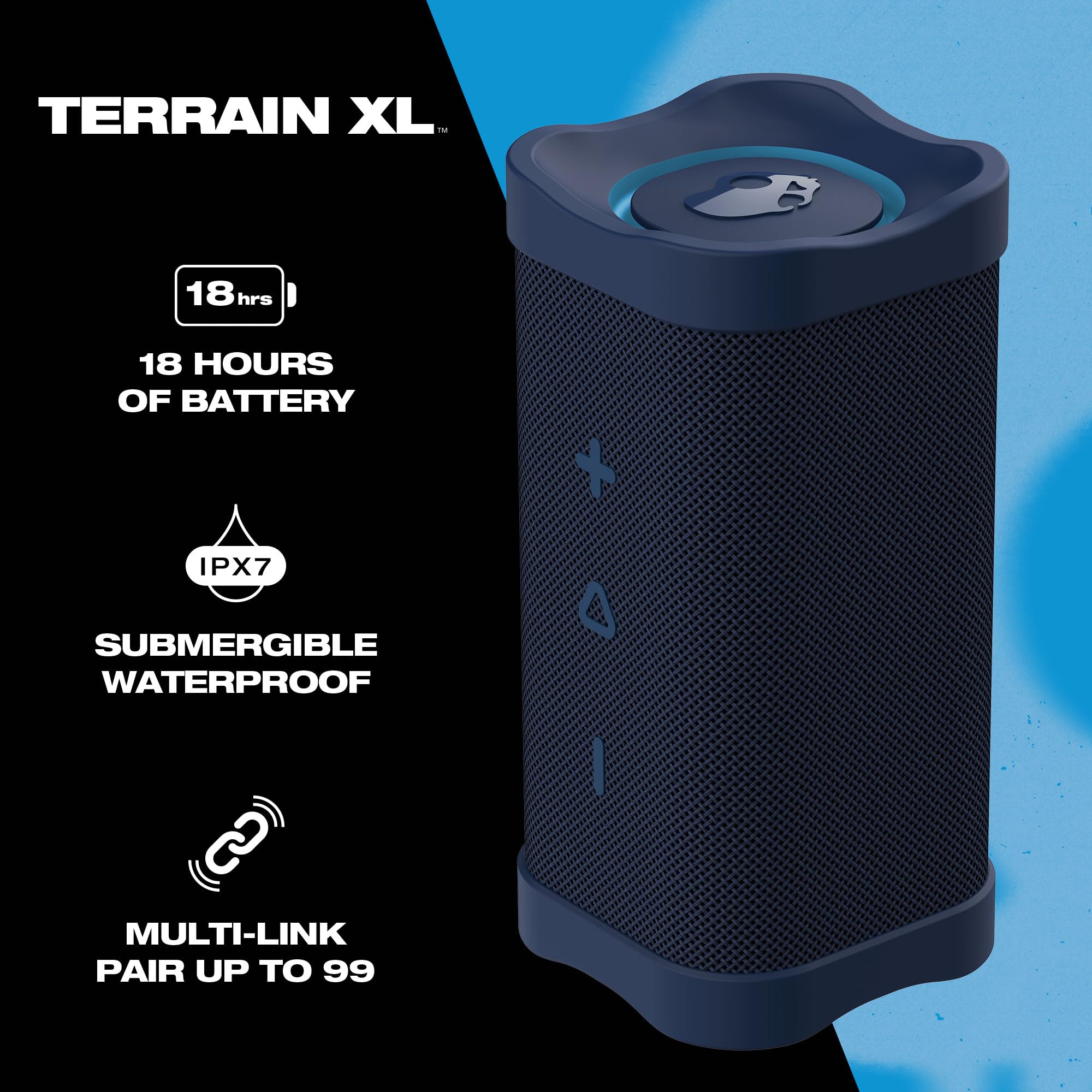Skullcandy Terrain XL portablemp3playerwirelessspeakersystems