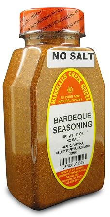 Marshalls Creek Kosher Spices, st07, BBQ SEASONING NO SALT 11 oz