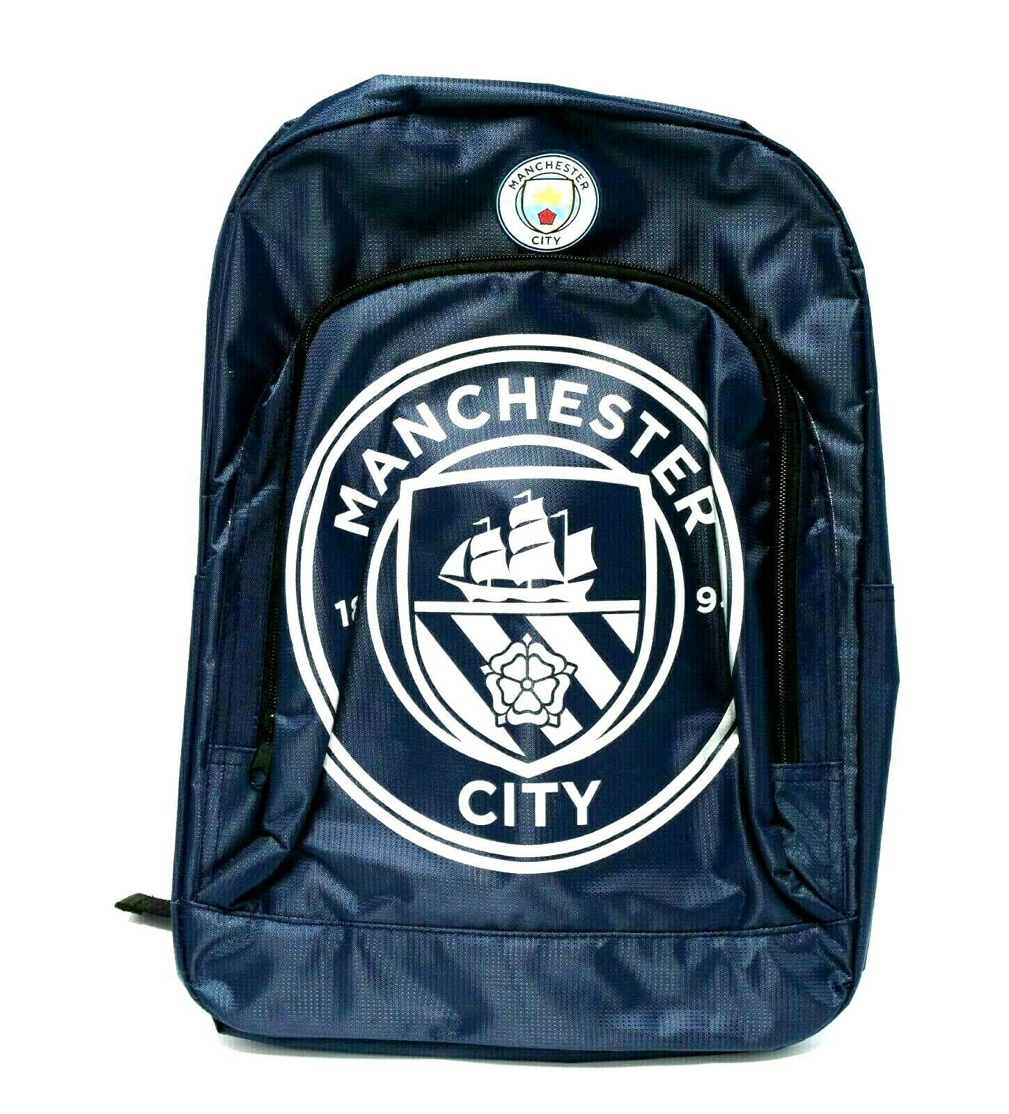 Manchester City FC colour Backpack Rucksack School Lunch Bag Official License