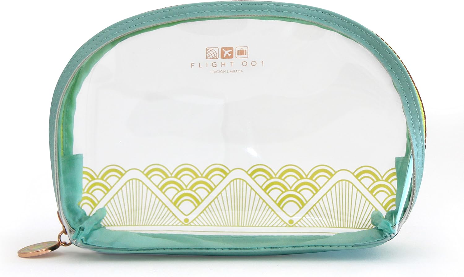 Flight 001 Lace Clear TSA Approved Carry On Quart Bag