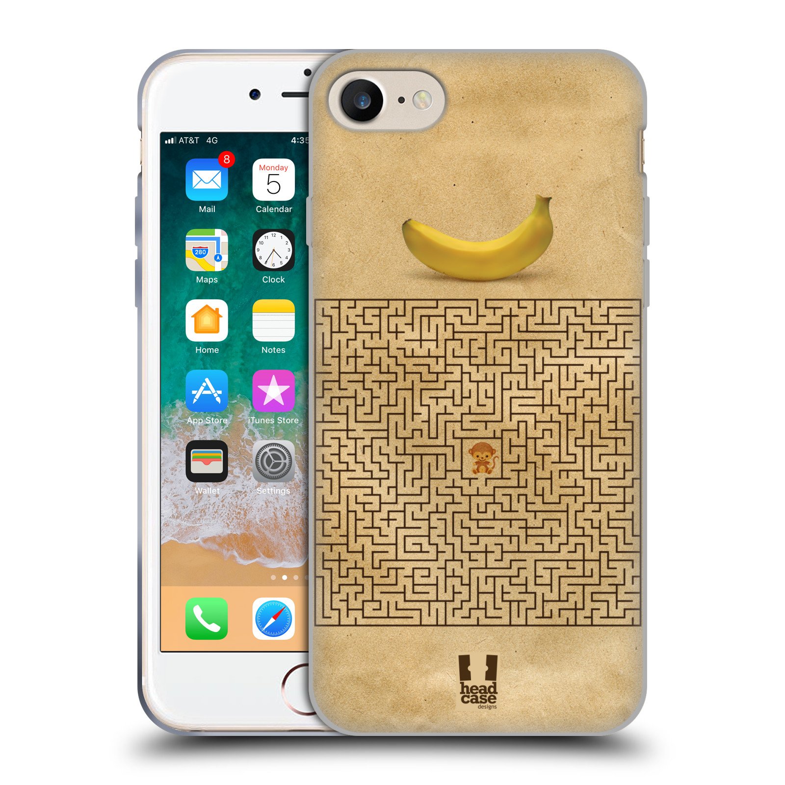 Amazon.com: Head Case Designs Monkey Maze A-Mazed Gel Case