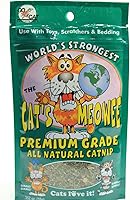 The Cat's Meowee Organic Catnip - Pure All-Natural 0.352 oz Bag for Cats