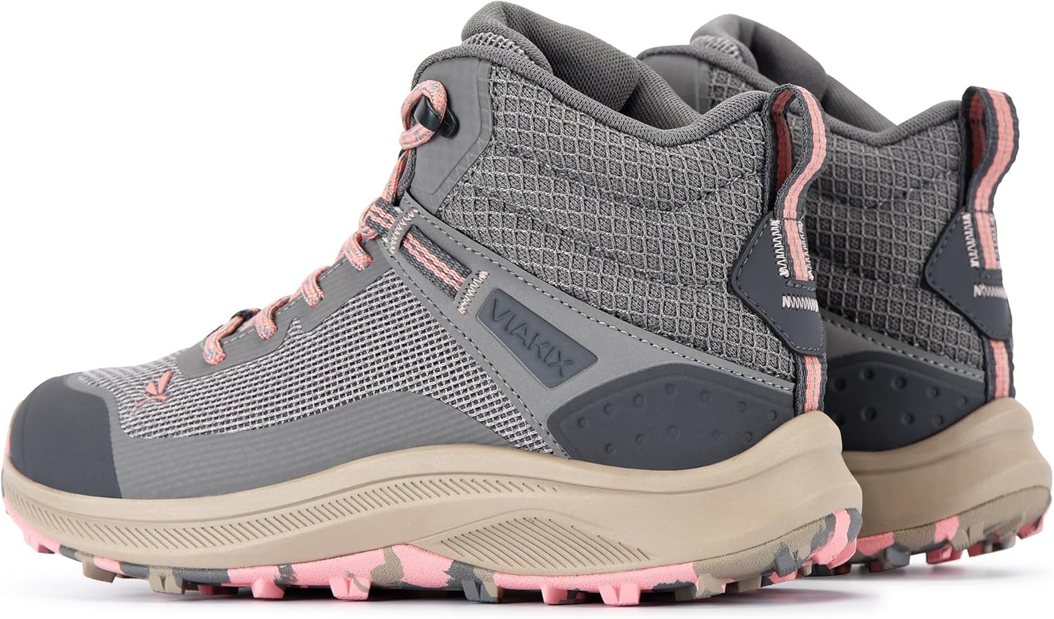 Viakix Monterra Mid Women’s Waterproof Wide Toe Box Hiking Boots – Lightweight Comfortable Trail Shoes – Supportive Outdoor Footwear for Walking, Trekking, Backpacking, Thru & Day Hikes - Image 6