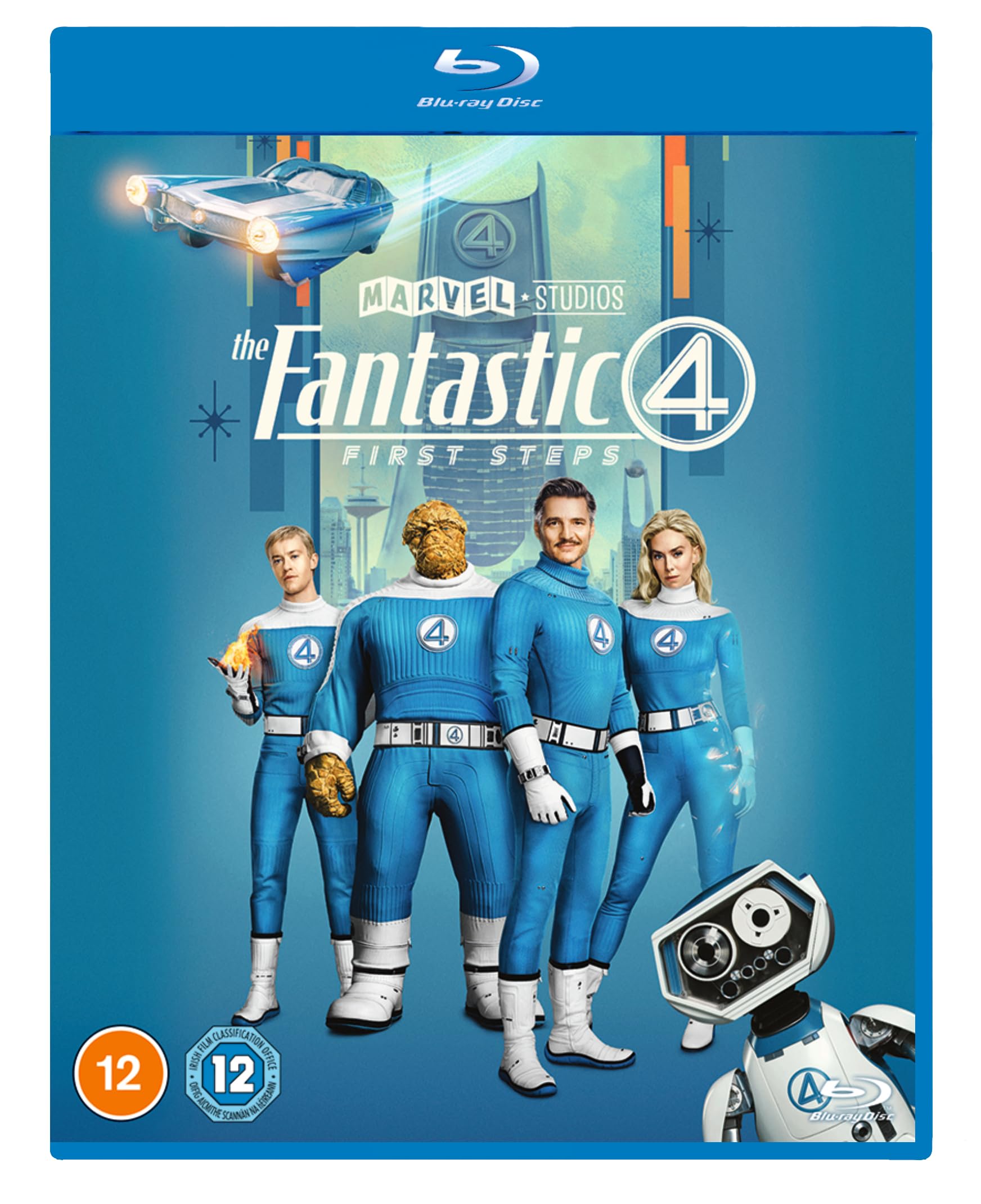 FANTASTIC FOUR FIRST STEPS BD [Blu-ray] [Region Free]