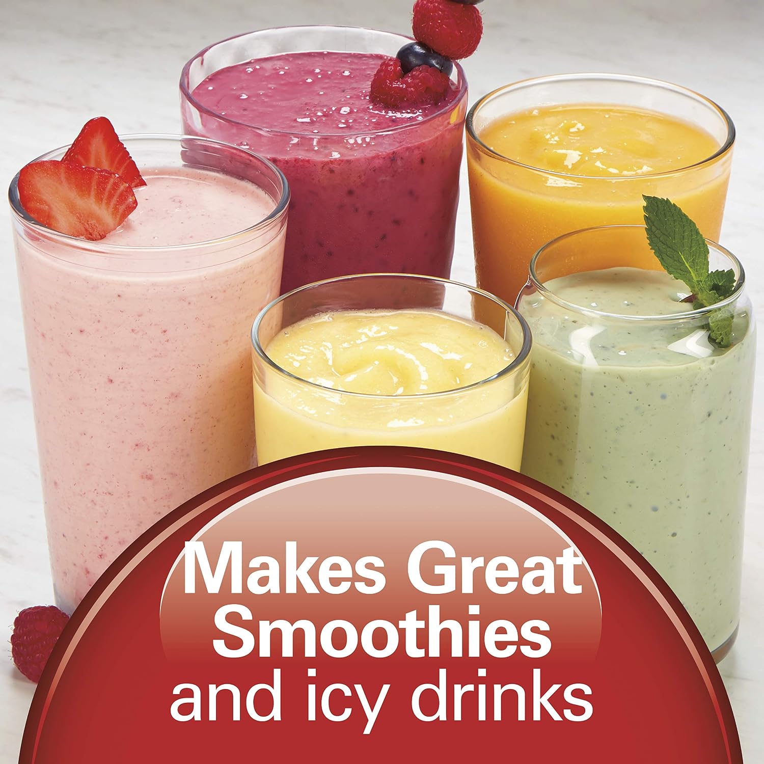 Hamilton Beach Personal Blender for Shakes and Smoothies with, Two 14oz Travel Cups and 2 Lids, White (Discontinued)