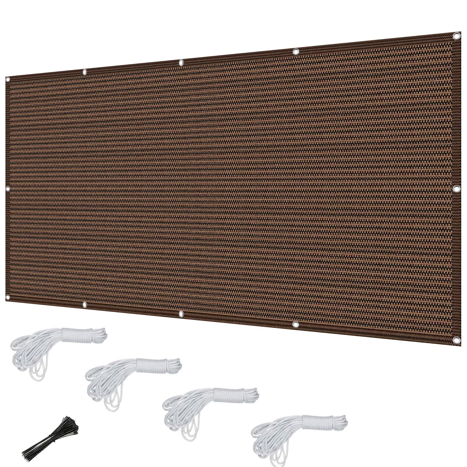 Protection UV brise vent terrasse contre les regards et rafales