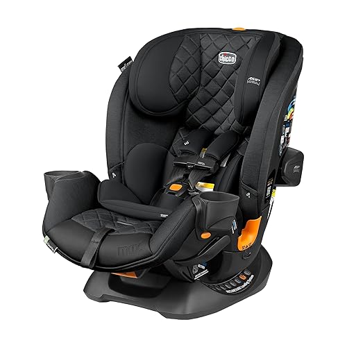 Miniatura 13 de Chicco OneFit LX ClearTex - Asiento de automóvil todo en uno con instalación LeverLock, diseño delgado, asiento de automóvil convertible, asiento