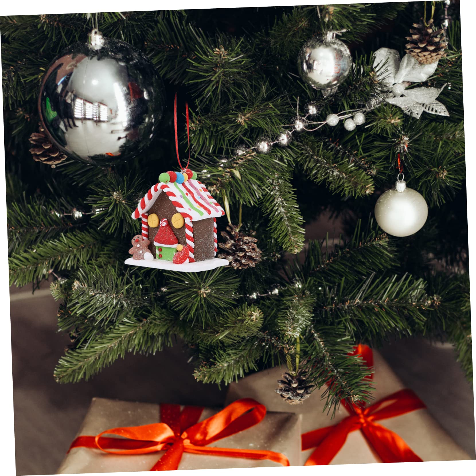 Cabilock 5 Stück Raumdekoration Aus Weichem Ton Nussknacker Weihnachtsdeko Dekorative Weihnachtswanddekoration Girlande Rot Und Weihnachtsbaumdekoration Weihnachtshaus