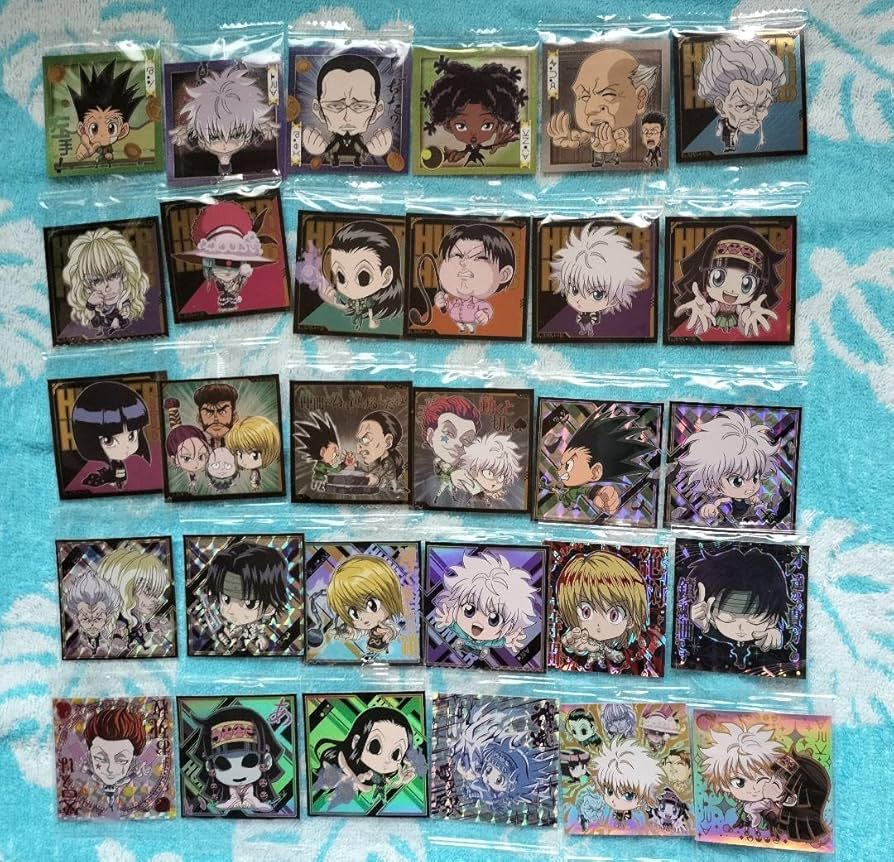 ハンターハンター　シール　ウエハース　vol.1 2 3 4 5 フルコンプ6 ハンターハンター シール ウエハース vol.1 2 3 4 5 フルコンプ6