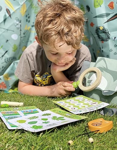 Miniatura 10 de Tender Leaf Toys Kit de senderos forestales - Herramientas de aventura de senderismo al aire libre y exploración de la naturaleza - Diversión