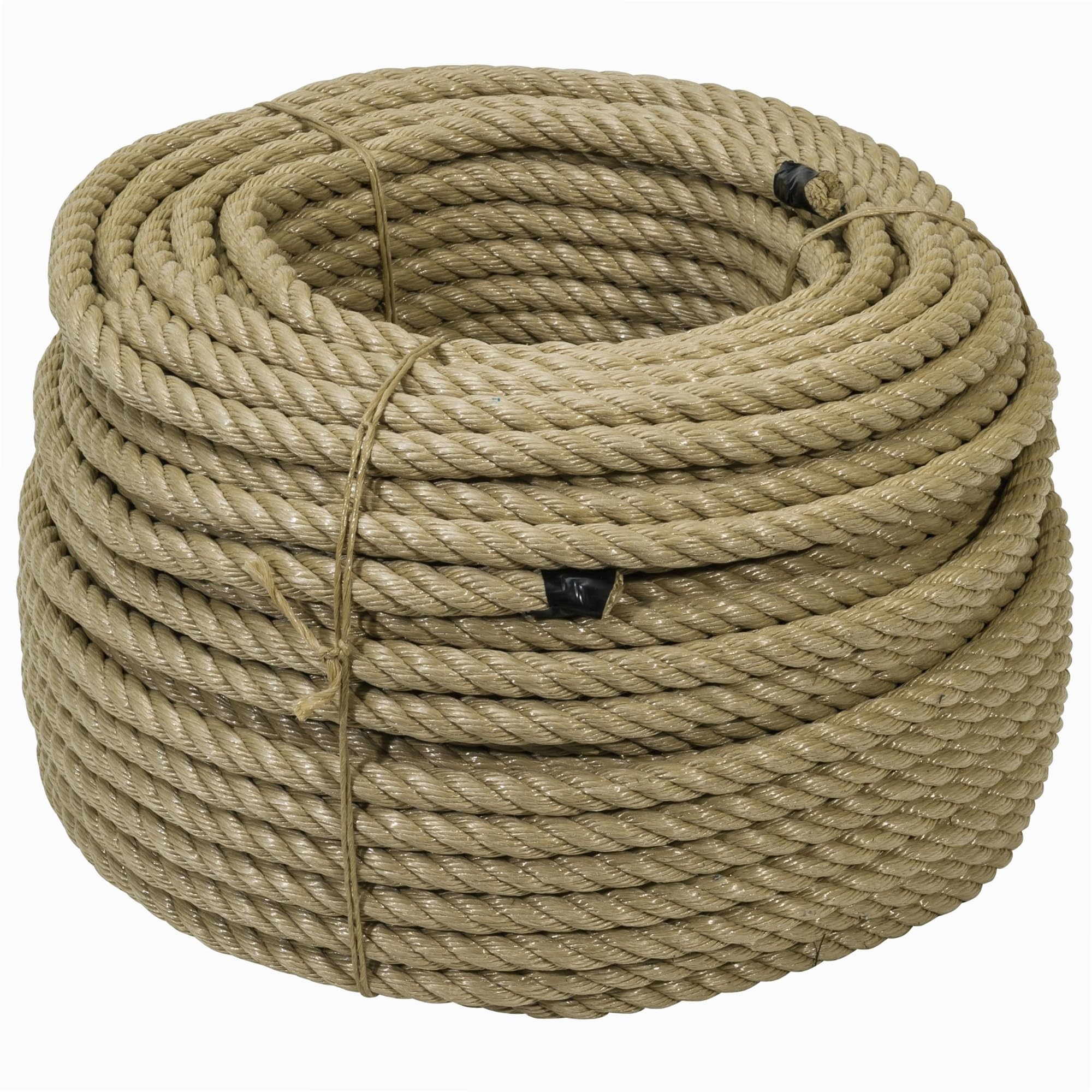 WERKA PRO Corde Polypropylène Ø22mm x 50m Traitement Anti-UV 6040kg