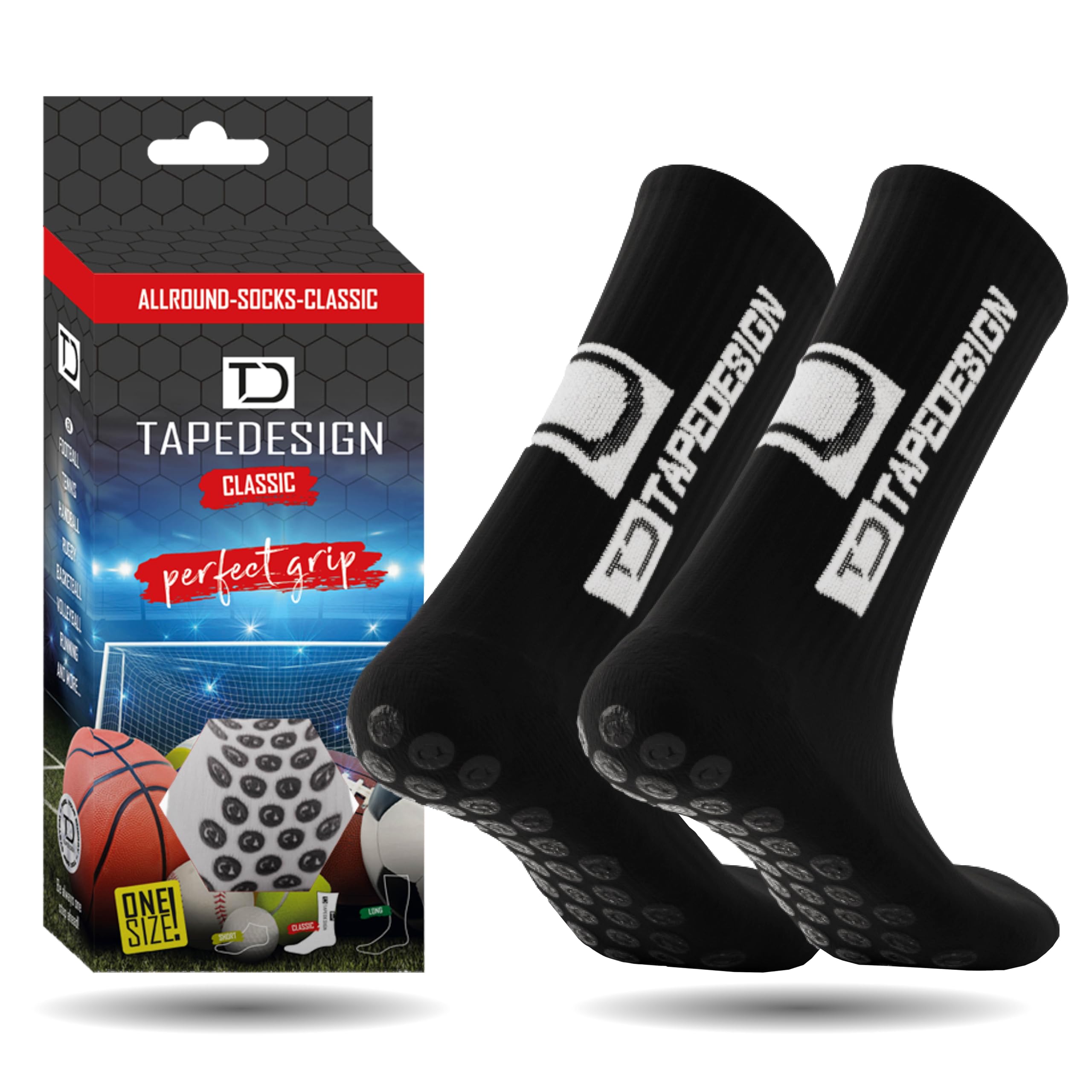 Tapedesign Unisex Allround Socks “classic” Socks (pack of 1)