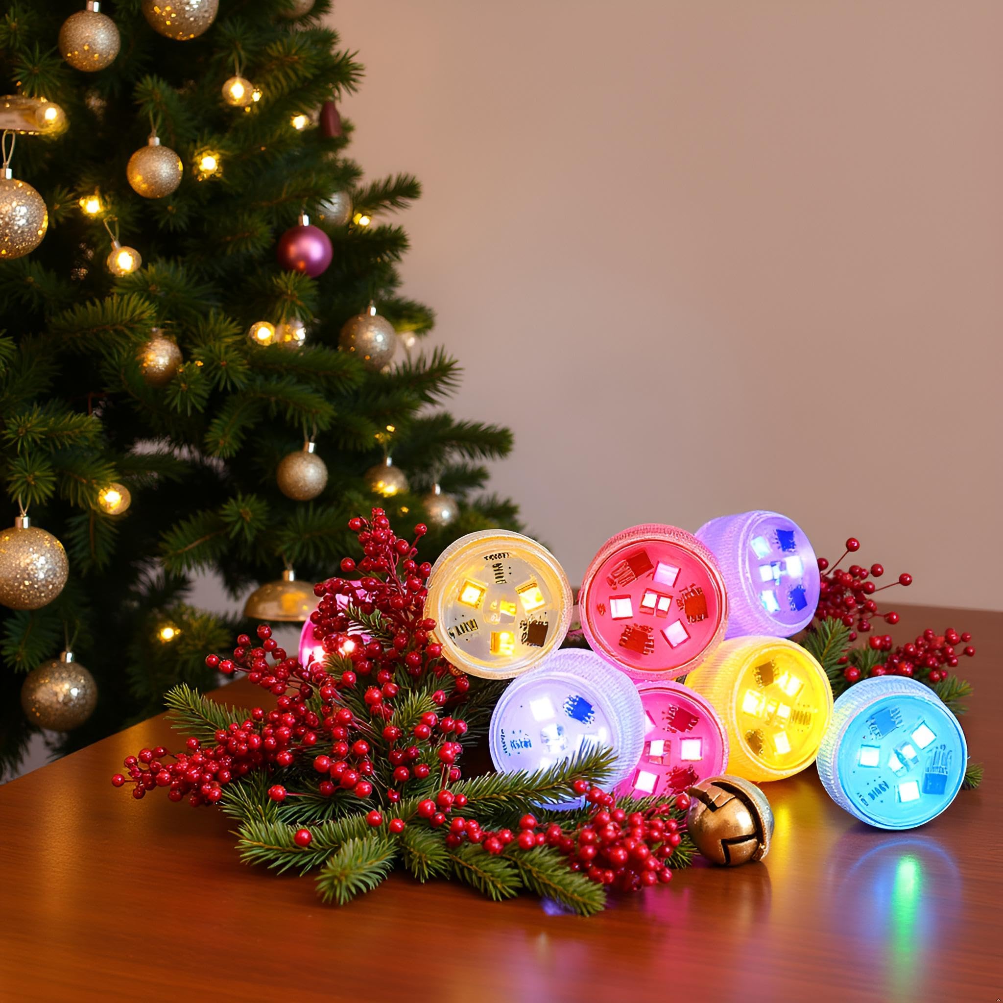 Amazon.com: Mata Leon Christmas Lights Battery Operated LED Color