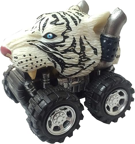 Miniatura 6 de Wild Zoomies - dinosaurio T-Rex de Deluxebase. Juguetes de camiones monstruo con animales geniales, juguetes para coches y dinosaurios para niños y