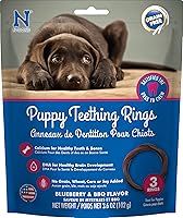 Vista 19 de N-Bone Anillo de dentición para cachorros, sabor calabaza, 7.2 onzas/(paquete de 6)