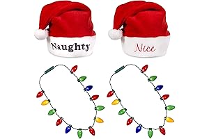Joyous Jingle Bells Hat & Necklace Duo