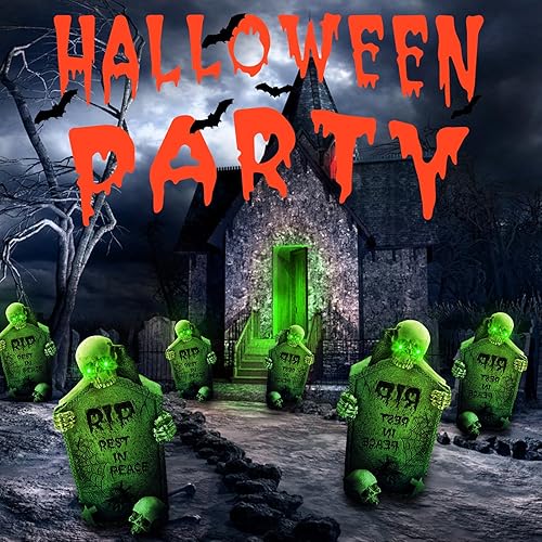 Miniatura 4 de Paquete de 8 ojos LED brillantes de Halloween para máscara, ojos LED brillantes para Halloween, luces de ojos brillantes para calaveras de Halloween