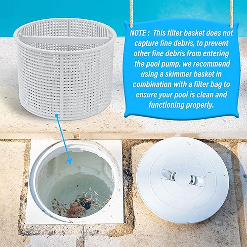 Miniatura 4 de ChangTa Cesta de repuesto para desnatadora de piscina, para Hayward SPX1082CA y Aladdin B-152 modelos SP1082 SP1083 SP1084 1085 1086 SP1075 1075T