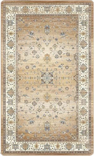 Miniatura 4 de Alfombras de área de 2 x 3 para entrada, entrada, cocina, baño, lavable a máquina, cubierta suave para suelo, alfombra estética pequeña vintage