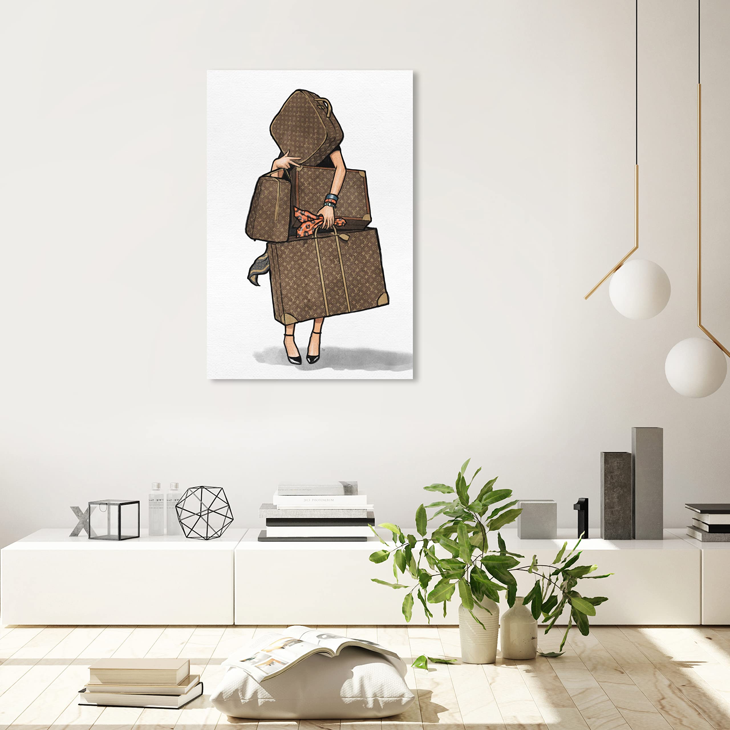 ファッションキャンバスアート Amazon.co.jp: The Oliver Gal Artist Co. ファッションとグラム