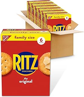 Original Crackers, Snacks for Kids and Adults, Bulk Lunch Snacks, Family Size, 6 - 20.5 oz Boxes