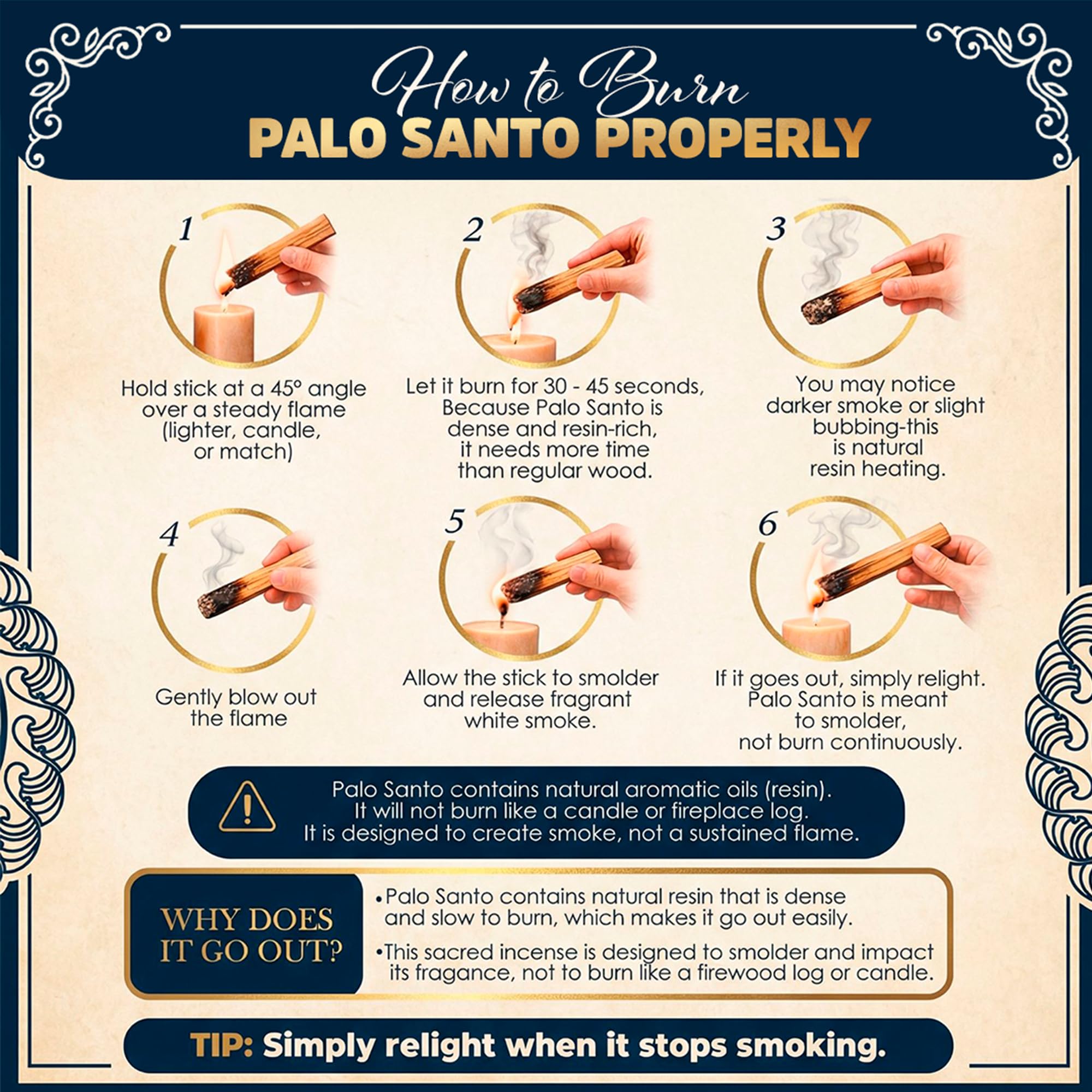 Palo Santo Smudging Sticks - 12 Pack (4 oz / 110g) from Peru Premium High Resin Hand Picked Palo Santo Sticks - Ethically Wild Harvested Sacred Smudging Sticks Sustainable Packaging