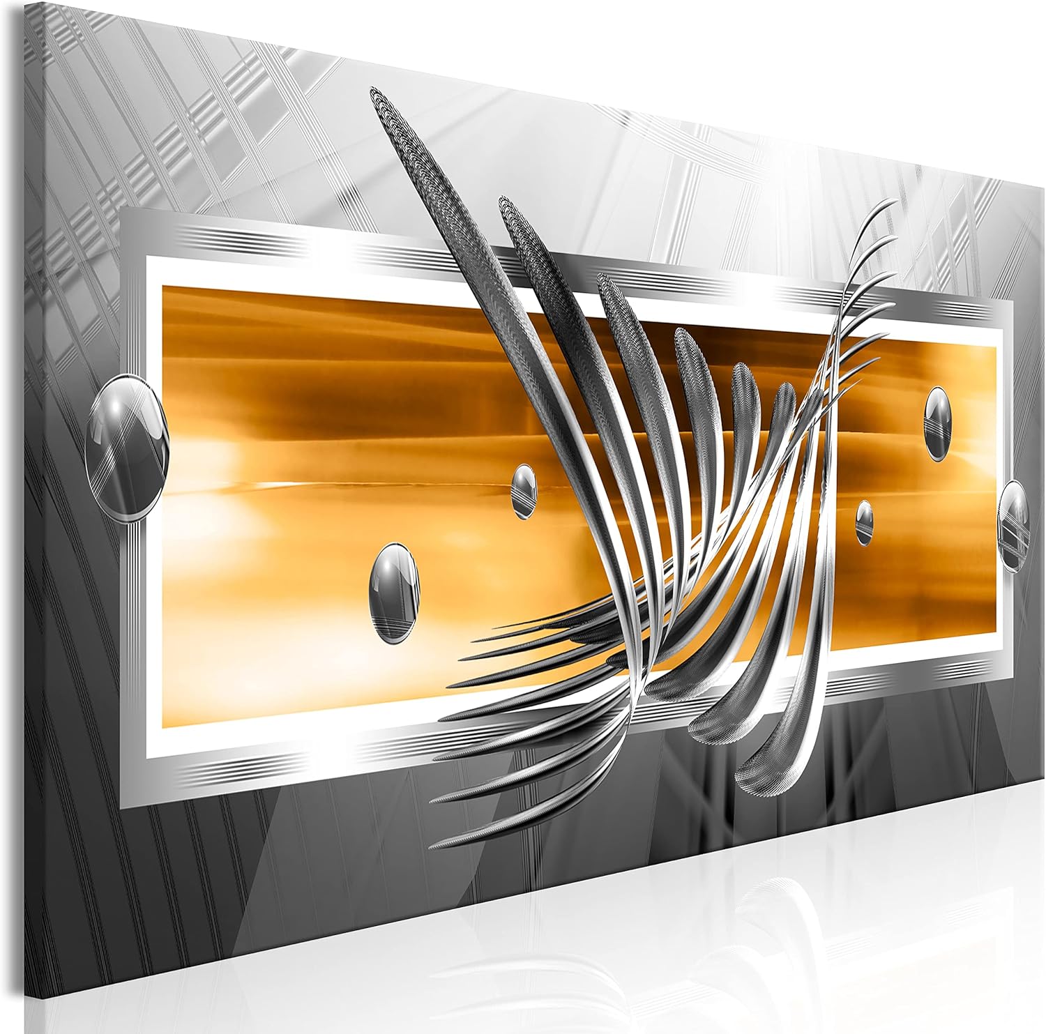 murando Acrylic Glass Prints Wall Art Abstract 120x40 cm 1 piece