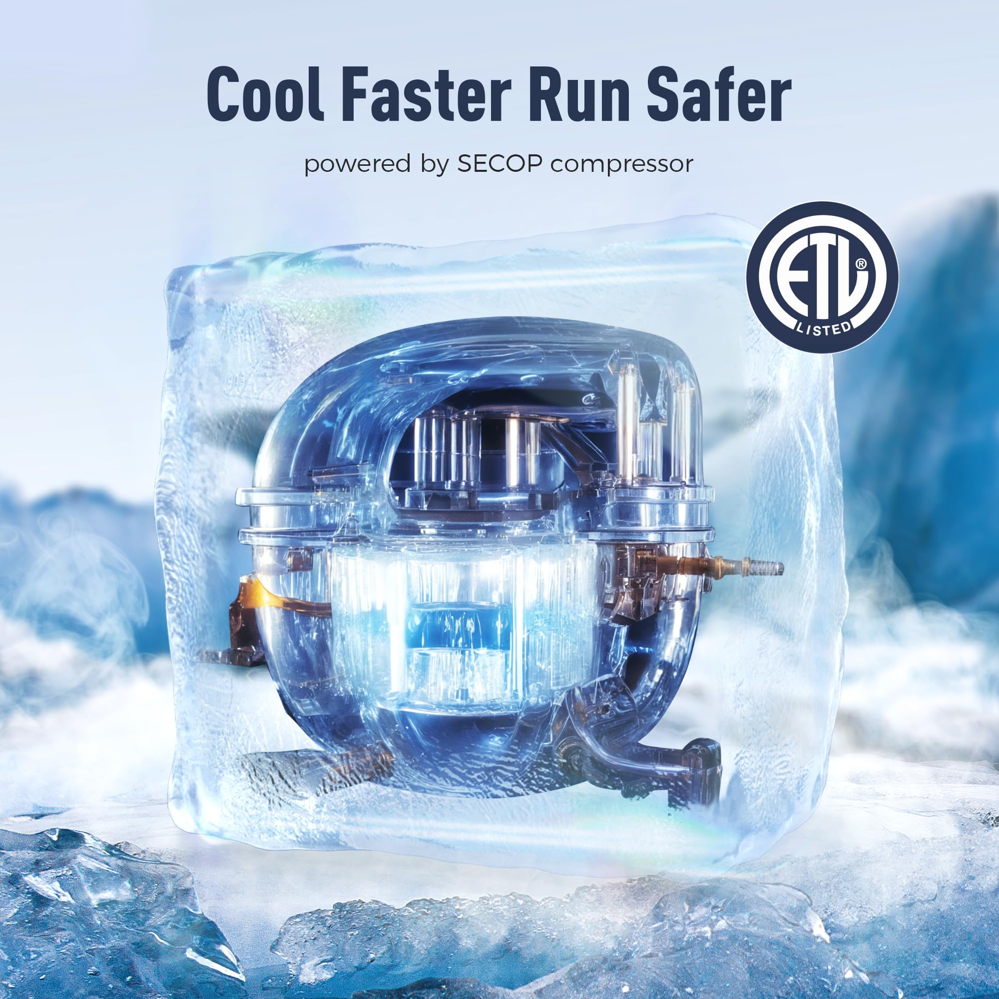 Amazon.co.jp: ICEVIVAL 業務用製氷機 - 400ポンド/24時間製造