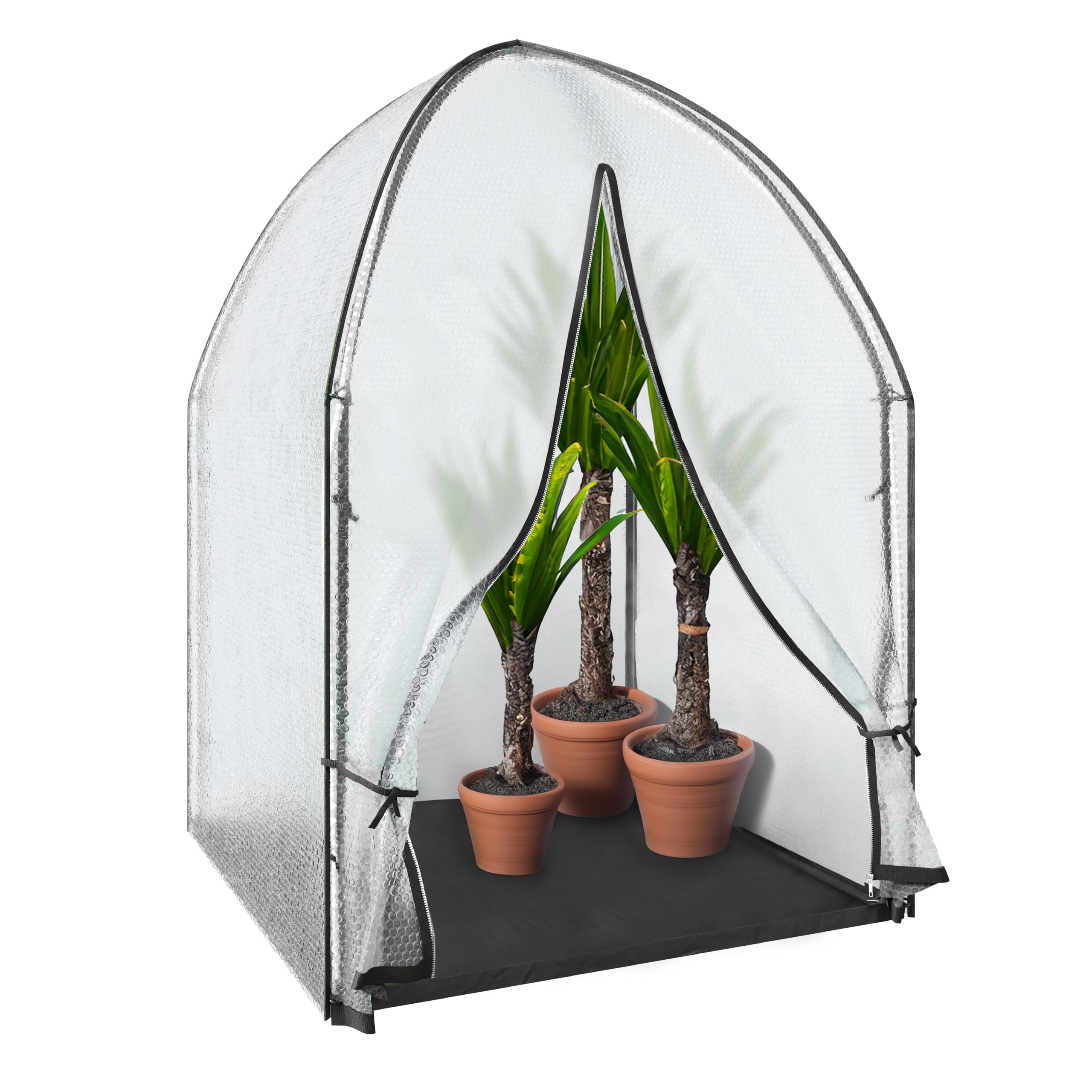 Bio Green ICEDOME Überwinterungszelt für Pflanzen 3-lagig UV-beständig B 120 x T 120 x H 183 cm