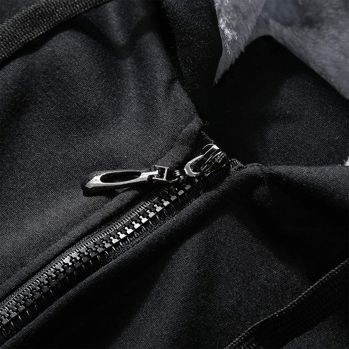 SCODI Hoodies for Men Heavyweight Fleece Sweatshirt - Full Zip Up Thick Sherpa Lined Hooded Jacket - Image 2