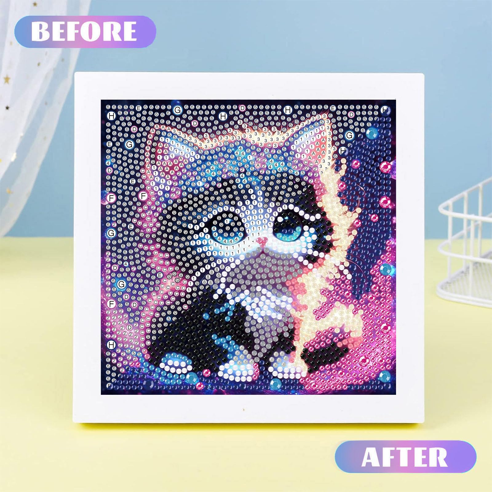 ダイヤモンドアートクラブKitten Bedtime Stories Kitten Bedtime Stories – Diamond Art Club