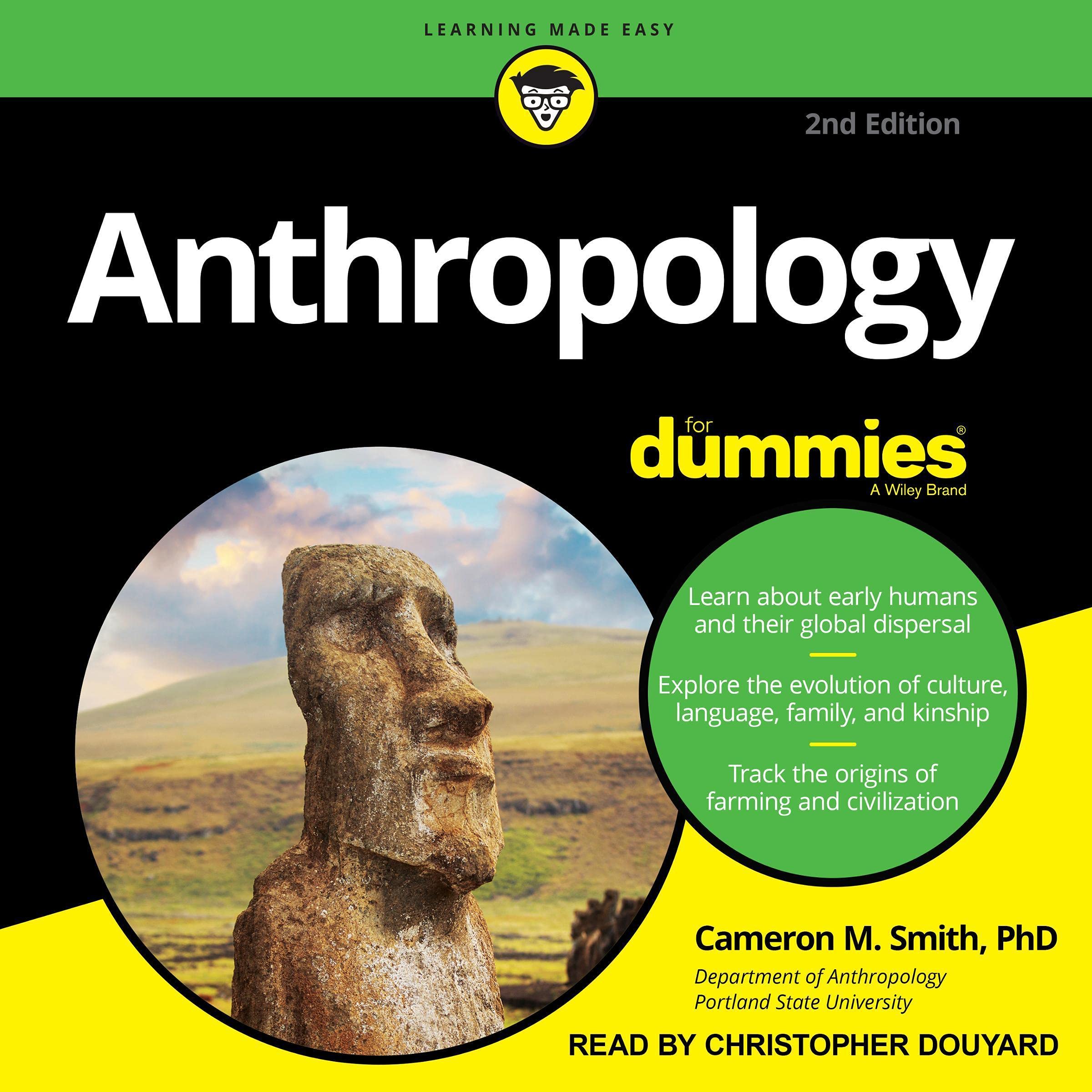 Cover art for Anthropology for Dummies, 2nd Edition